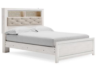 Signature Design by Ashley® Altyra Queen Bookcase Panel Bed, Dresser, Mirror and Chest - B2640B43