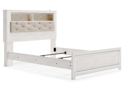 Signature Design by Ashley® Altyra Queen Bookcase Panel Bed, Dresser, Mirror and Chest - B2640B43