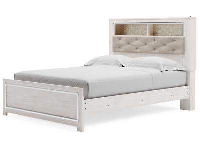Signature Design by Ashley® Altyra Queen Bookcase Panel Bed, Dresser, Mirror and Chest - B2640B43