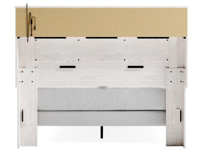 Signature Design by Ashley® Altyra Queen Bookcase Panel Bed, Dresser, Mirror and Chest - B2640B43