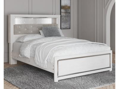 Signature Design by Ashley® Altyra Queen Bookcase Panel Bed, Dresser, Mirror and Chest - B2640B43