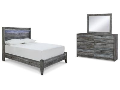 Signature Design by Ashley® Baystorm Full Panel Bed, Dresser and Mirror - B221B62