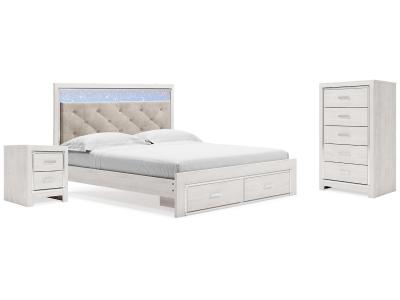 Signature Design by Ashley® Altyra King Storage Bed, Chest and Nightstand - B2640B44