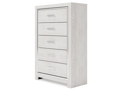 Signature Design by Ashley® Altyra King Storage Bed, Dresser, Mirror and 2 Chests - B2640B45