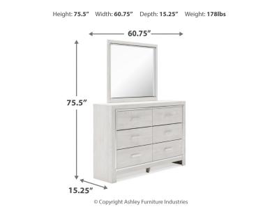 Signature Design by Ashley® Altyra King Storage Bed, Dresser, Mirror and 2 Chests - B2640B45