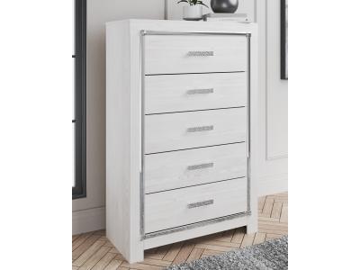 Signature Design by Ashley® Altyra King Storage Bed, Dresser, Mirror and 2 Chests - B2640B45