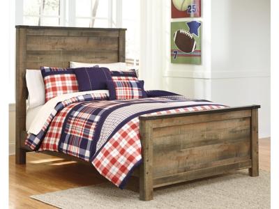 Signature Design by Ashley® Trinell Full Panel Bed, Dresser, Mirror and Nightstand - B446B78