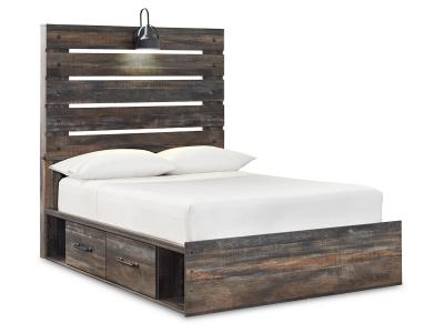 Signature Design by Ashley® Drystan Full Panel Bed and 2 Nightstands - B211B78