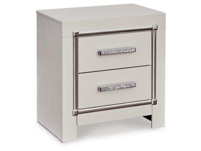 Signature Design by Ashley® Zyniden King Upholstered Panel Bed, Dresser, Mirror and Nightstand - B2114B8