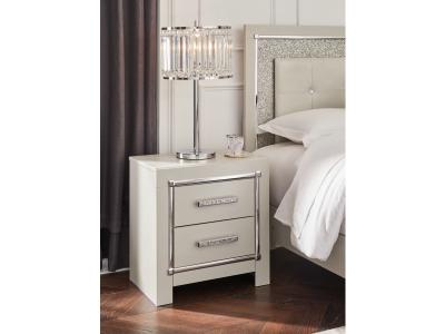Signature Design by Ashley® Zyniden King Upholstered Panel Bed, Dresser, Mirror and Nightstand - B2114B8
