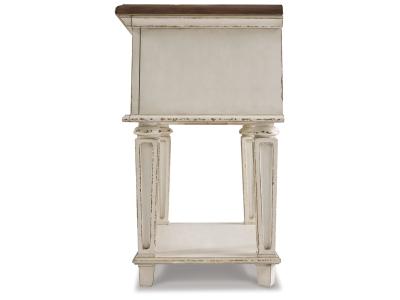 Signature Design by Ashley® Realyn Queen Upholstered Panel Bed, Dresser, Mirror and 2 Nightstands - B743B49