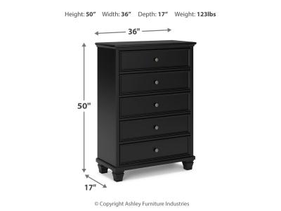 Signature Design by Ashley® Lanolee Full Panel Bed and Chest - B687B12