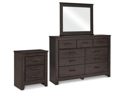 Signature Design by Ashley® Brinxton Dresser, Mirror and Nightstand - B249B14