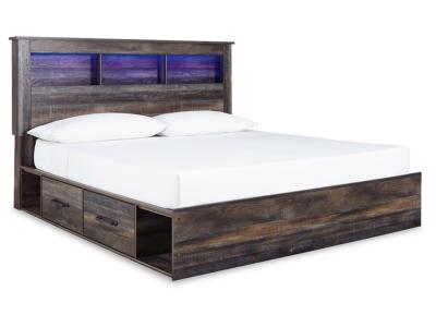 Signature Design by Ashley® Drystan King Bookcase Storage Bed, Dresser, Mirror, Chest and 2 Nightstands - B211B80