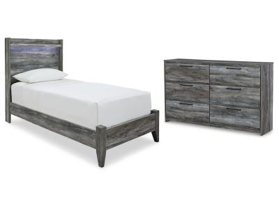 Signature Design by Ashley® Baystorm Twin Panel Bed and Dresser - B221B63