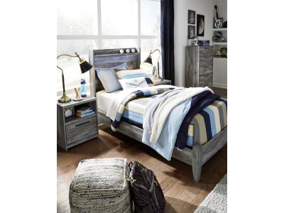 Signature Design by Ashley® Baystorm Twin Panel Bed and Dresser - B221B63