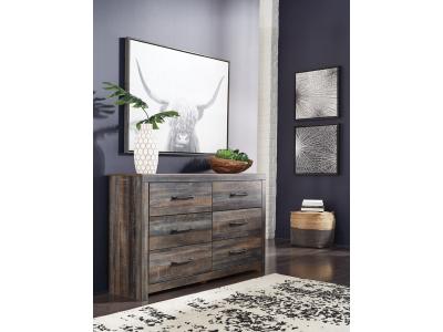 Signature Design by Ashley® Drystan Twin Bookcase Bed with 2 sided Storage, Dresser and Nightstand - B211B81