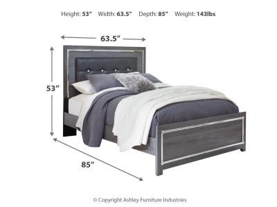 Signature Design by Ashley® Lodanna Queen Panel Bed, Dresser, Mirror, Chest and Nightstand - B214B39