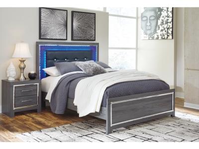 Signature Design by Ashley® Lodanna Queen Panel Bed, Dresser, Mirror, Chest and Nightstand - B214B39