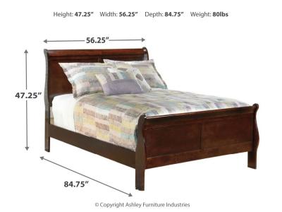 Signature Design by Ashley® Alisdair Full Sleigh Bed, Dresser, Mirror, Chest and Nightstand - B376B19