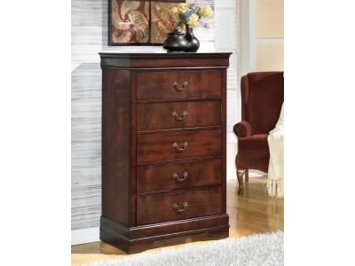 Signature Design by Ashley® Alisdair Full Sleigh Bed, Dresser, Mirror, Chest and Nightstand - B376B19