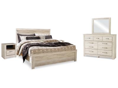 Signature Design by Ashley® Bellaby King Panel Bed, Dresser, Mirror and 2 Nightstands - B331B22