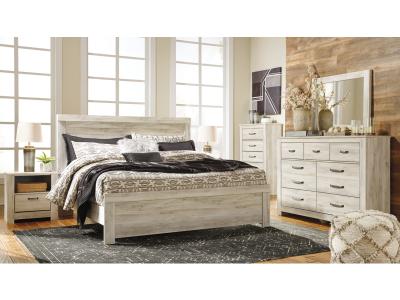 Signature Design by Ashley® Bellaby King Panel Bed, Dresser, Mirror and 2 Nightstands - B331B22
