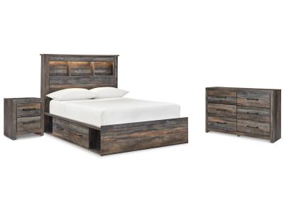 Signature Design by Ashley® Drystan Full Bookcase Storage Bed, Dresser and Nightstand - B211B82