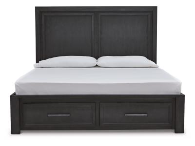 Signature Design by Ashley® Foyland Queen Panel Storage Bed, Dresser and Mirror - B989B3