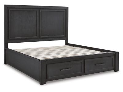 Signature Design by Ashley® Foyland Queen Panel Storage Bed, Dresser and Mirror - B989B3