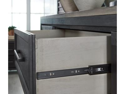Signature Design by Ashley® Foyland Queen Panel Storage Bed, Dresser and Mirror - B989B3