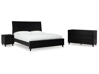 Signature Design by Ashley® Danziar King Panel Bed, Dresser and Nightstand - B1013B13