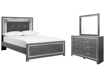 Signature Design by Ashley® Lodanna Full Panel Bed, Dresser and Mirror - B214B8