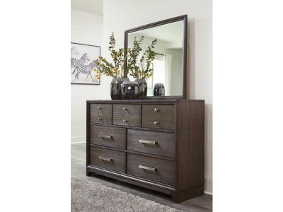 Signature Design by Ashley® Caitbrook Queen Storage Bed, Dresser, Mirror, Chest and 2 Nightstands - B476B26