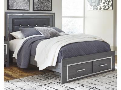 Signature Design by Ashley® Lodanna Queen Storage Bed, Dresser, Mirror and 2 Nightstands - B214B40