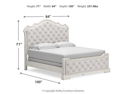 Signature Design by Ashley® Arlendyne California King Upholstered Bed, Dresser and Mirror - B980B10