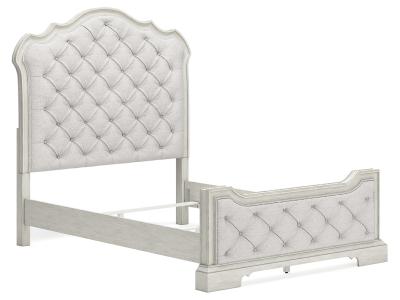 Signature Design by Ashley® Arlendyne Queen Upholstered Bed, Dresser and Mirror - B980B3