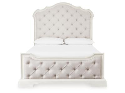 Signature Design by Ashley® Arlendyne Queen Upholstered Bed, Dresser and Mirror - B980B3