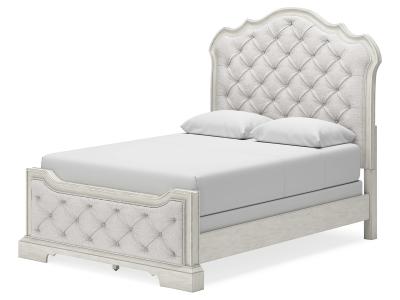 Signature Design by Ashley® Arlendyne Queen Upholstered Bed, Dresser and Mirror - B980B3
