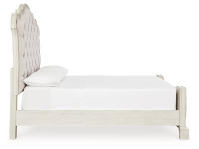 Signature Design by Ashley® Arlendyne Queen Upholstered Bed, Dresser and Mirror - B980B3