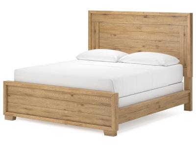 Signature Design by Ashley® Galliden California King Panel Bed, Dresser and Mirror - B841B7