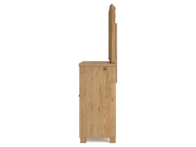 Signature Design by Ashley® Galliden Queen Panel Bed, Dresser and Mirror - B841B3