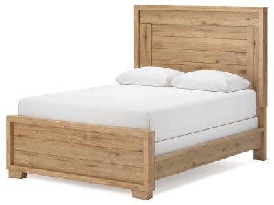 Signature Design by Ashley® Galliden Queen Panel Bed, Dresser and Mirror - B841B3