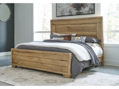 Signature Design by Ashley® Galliden Queen Panel Bed, Dresser and Mirror - B841B3