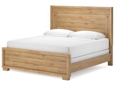 Signature Design by Ashley® Galliden King Panel Bed, Dresser and Mirror - B841B6