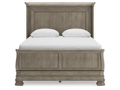 Signature Design by Ashley® Lexorne Queen Sleigh Bed, Dresser and Mirror - B924B3