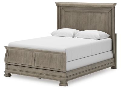 Signature Design by Ashley® Lexorne Queen Sleigh Bed, Dresser and Mirror - B924B3