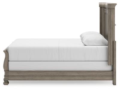 Signature Design by Ashley® Lexorne Queen Sleigh Bed, Dresser and Mirror - B924B3