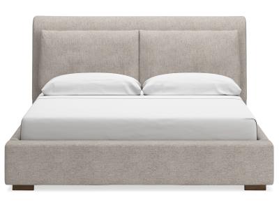 Signature Design by Ashley® Cabalynn California King Upholstered Bed, Dresser and Mirror - B974B11