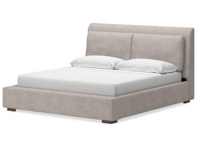 Signature Design by Ashley® Cabalynn California King Upholstered Bed, Dresser and Mirror - B974B11